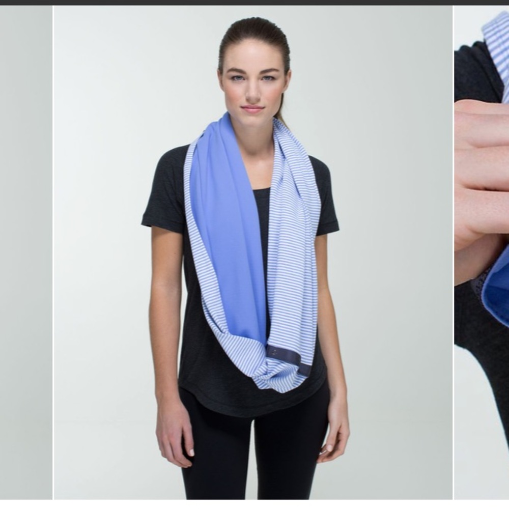 Lululemon Vinyasa Lullaby Scarf Shawl Hood